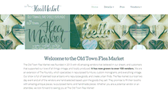 Desktop Screenshot of oldtownflea.com